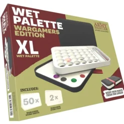 Paint<The Army Painter - Wet Palette Wargamers Edition XL - Miniature Marvels: Airplane Models & Painted Dice