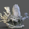 Miniature<The Chariot Tarot - Miniature Marvels: Airplane Models & Painted Dice