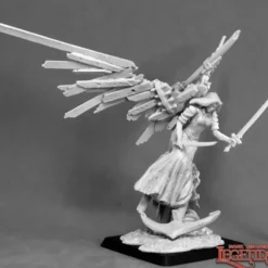 Miniature<The Dark Maiden: Dark Heaven Legends RPR 03903 - Miniature Marvels: Airplane Models & Painted Dice