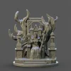 Miniature<The Empress Tarot - Miniature Marvels: Airplane Models & Painted Dice