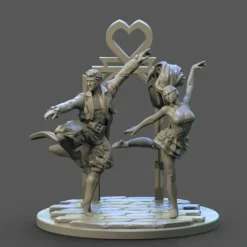 Miniature<The Lovers Tarot - Miniature Marvels: Airplane Models & Painted Dice