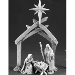 Miniature<The Nativity: Manger RPR 01430 - Miniature Marvels: Airplane Models & Painted Dice
