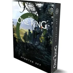 Role-playing Game<The One Ring RPG: Starter Set FLF TOR004 - Miniature Marvels: Airplane Models & Painted Dice