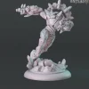 Miniature<The One Who Ripple the Continuum - Miniature Marvels: Airplane Models & Painted Dice