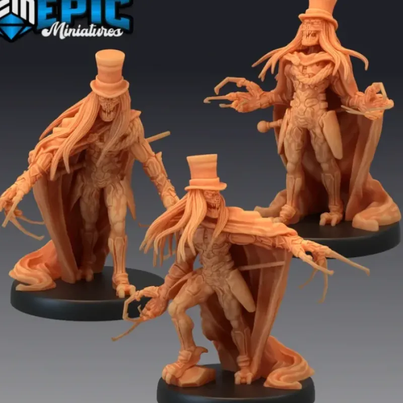 Miniature<The Ripper Set - Miniature Marvels: Airplane Models & Painted Dice