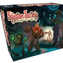 Board Game<The Stygian Society: The Tower Laboratory APE 3310 - Miniature Marvels: Airplane Models & Painted Dice