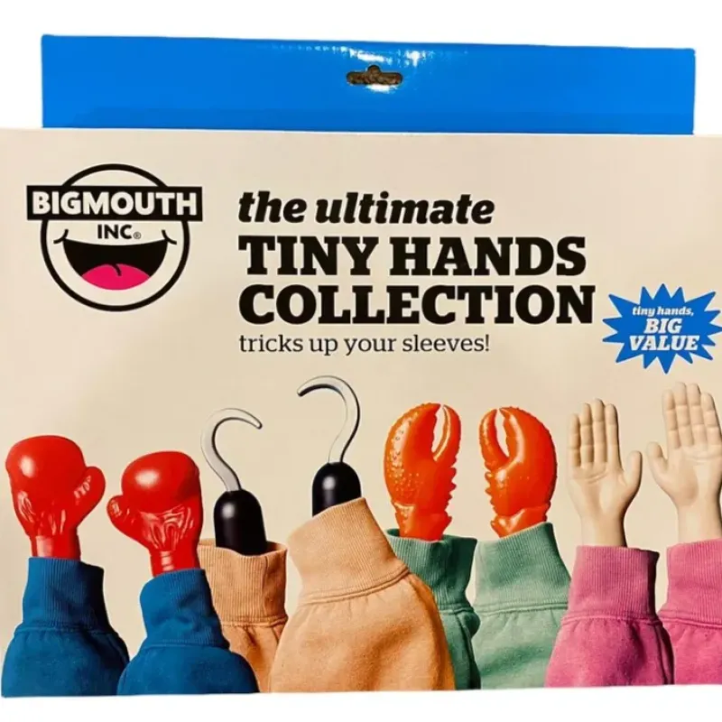 Egpull<THE ULTIMATE Tiny Hands Collection Box - Trick up Sleeves GaG Joke Gift Toy Set - Miniature Marvels: Airplane Models & Painted Dice