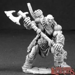 Miniature<Thelgar Halfblood, Half Orc Barbarian: Dark Heaven Legends RPR 03197 - Miniature Marvels: Airplane Models & Painted Dice