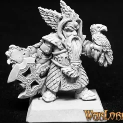 Miniature<Thorgram, Dwarf Warlord: Warlord RPR 14042 - Miniature Marvels: Airplane Models & Painted Dice