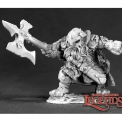 Miniature<Thorvald, Dwarf Hero: Dark Heaven Legends RPR 03386 - Miniature Marvels: Airplane Models & Painted Dice