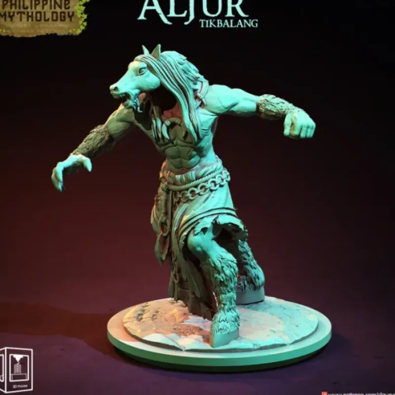 Miniature<Tikbalang Aljur - Miniature Marvels: Airplane Models & Painted Dice