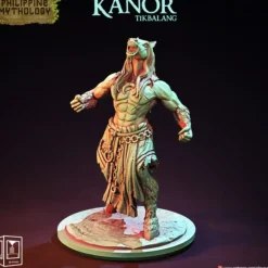 Miniature<Tikbalang Kanor - Miniature Marvels: Airplane Models & Painted Dice