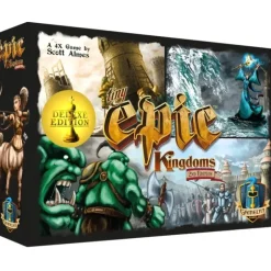 Board Game<Tiny Epic Kingdoms GLG TEK - Miniature Marvels: Airplane Models & Painted Dice
