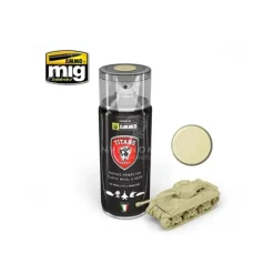 Paint<Titans Hobby: Bone White Matt Primer, 400ml Spray LTG TTH-116 - Miniature Marvels: Airplane Models & Painted Dice