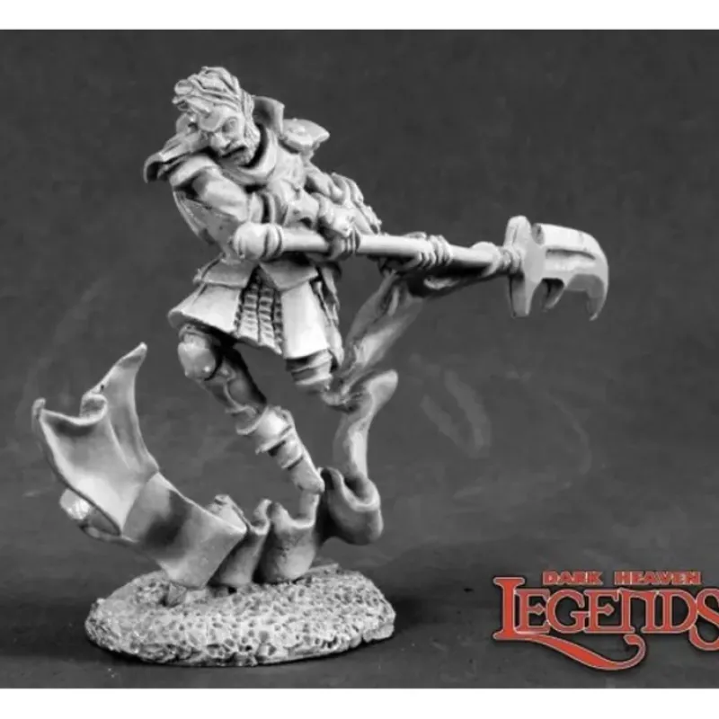 Miniature<Torasin Karpheus, Dervish Warrior: Dark Heaven Legends RPR 03372 - Miniature Marvels: Airplane Models & Painted Dice