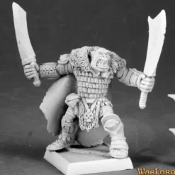 Miniature<Torg, Orc Tundra Stalker Sergeant: Warlord RPR 14602 - Miniature Marvels: Airplane Models & Painted Dice