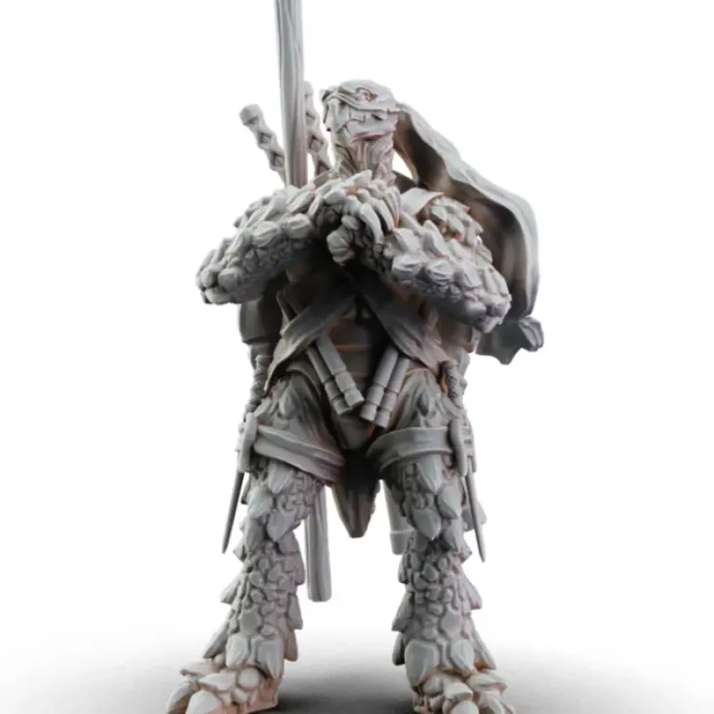 Miniature<Tortle Ninja - Miniature Marvels: Airplane Models & Painted Dice