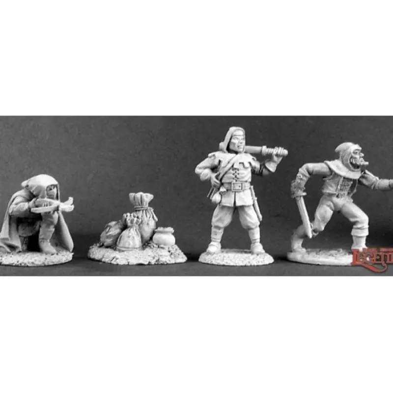 Miniature<Townsfolk 4 - Bandits: Dark Heaven Legends RPR 02677 - Miniature Marvels: Airplane Models & Painted Dice