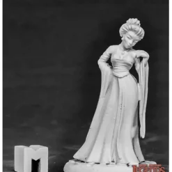 Miniature<Townsfolk - Courtesan: Dark Heaven Legends RPR 03856 - Miniature Marvels: Airplane Models & Painted Dice