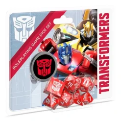 Dice<Transformers RPG: Dice Set (8) RGS 02380 - Miniature Marvels: Airplane Models & Painted Dice