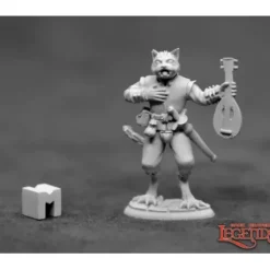 Miniature<Trilladour, Catfolk Bard: Dark Heaven Legends RPR 03924 - Miniature Marvels: Airplane Models & Painted Dice