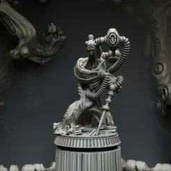 Miniature<Trooper Slug - Miniature Marvels: Airplane Models & Painted Dice