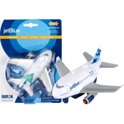 Airplane Model<TT396 JETBLUE PULLBACK W/LIGHTS & SOUND - Miniature Marvels: Airplane Models & Painted Dice