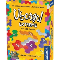 Board Game<Ubongo Extreme: Fun Size Edition TAK 699437 - Miniature Marvels: Airplane Models & Painted Dice