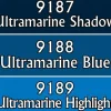 Paint<Ultramarine Blues: MSP Triads RPR 09763 - Miniature Marvels: Airplane Models & Painted Dice