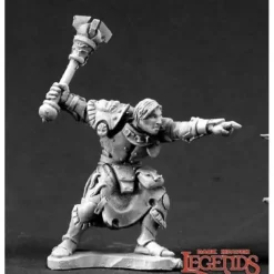 Miniature<Unther Godshand, Heroic Cleric: Dark Heaven Legends RPR 03349 - Miniature Marvels: Airplane Models & Painted Dice