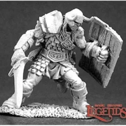 Miniature<Urich, Adventuring Fighter: Dark Heaven Legends RPR 03282 - Miniature Marvels: Airplane Models & Painted Dice