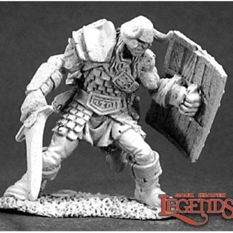 Miniature<Urich, Adventuring Fighter: Dark Heaven Legends RPR 03282 - Miniature Marvels: Airplane Models & Painted Dice