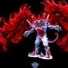 Miniature<Valarauko With Flaming Wings - Miniature Marvels: Airplane Models & Painted Dice