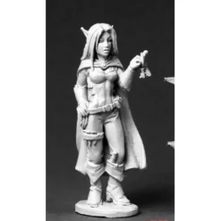 Miniature<Valloa, Female Elf Thief: Dark Heaven Legends RPR 03566 - Miniature Marvels: Airplane Models & Painted Dice