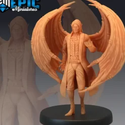 Miniature<Vampire Noble - Miniature Marvels: Airplane Models & Painted Dice