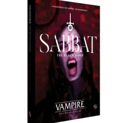 Role-playing Game<Vampire: The Masquerade 5th Edition - Sabbat The Black Hand RGS 09388 - Miniature Marvels: Airplane Models & Painted Dice