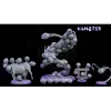 Miniature<Vamster Swarm - Miniature Marvels: Airplane Models & Painted Dice