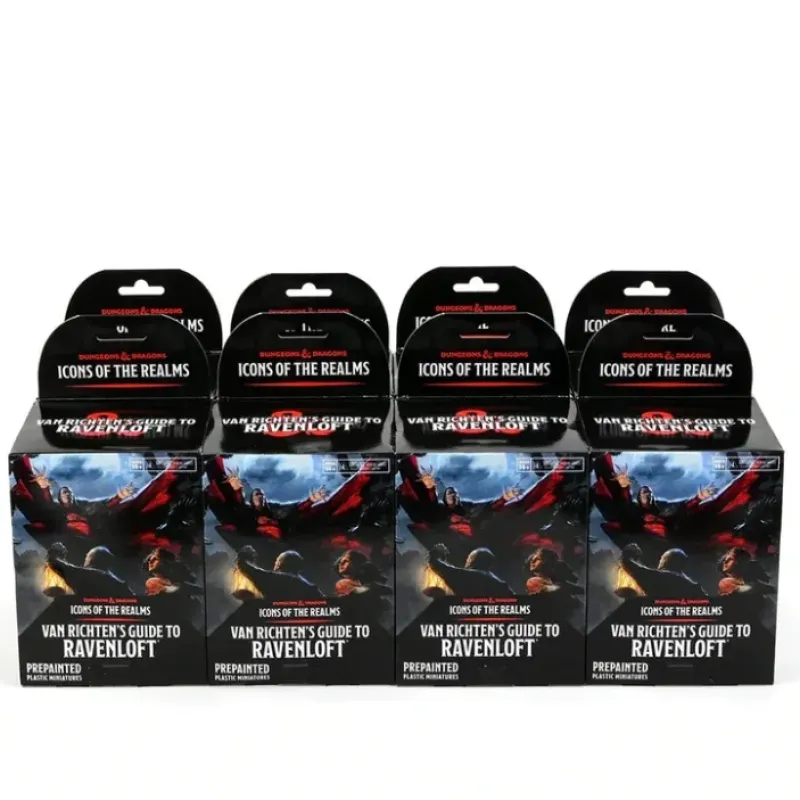Miniature<Van Richten's Guide to Ravenloft Brick (Set 21): D&D Icons of the Realms WZK 96065 - Miniature Marvels: Airplane Models & Painted Dice