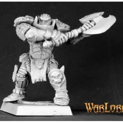 Miniature<Varaug, Orc Warlord (Alternate Sculpt): Warlord RPR 14536 - Miniature Marvels: Airplane Models & Painted Dice