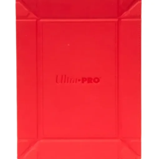 Accessories<Vivid Magnetic Foldable Dice Tray: Red - Miniature Marvels: Airplane Models & Painted Dice