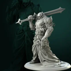 Miniature<Vold The Dead Lord 32mm - Miniature Marvels: Airplane Models & Painted Dice
