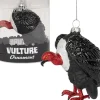 Egpull<Vulture Ornament - Christmas Holiday Art Hand-Blown Glass Decor Archie McPhee - Miniature Marvels: Airplane Models & Painted Dice