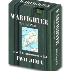 Board Game<Warfighter WWII Expansion 53: Iwo Jima DV1 036BJ - Miniature Marvels: Airplane Models & Painted Dice