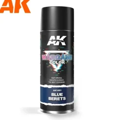 Paint<Wargame Color: Blue Berets Spray 400ml LTG AK-1051 - Miniature Marvels: Airplane Models & Painted Dice