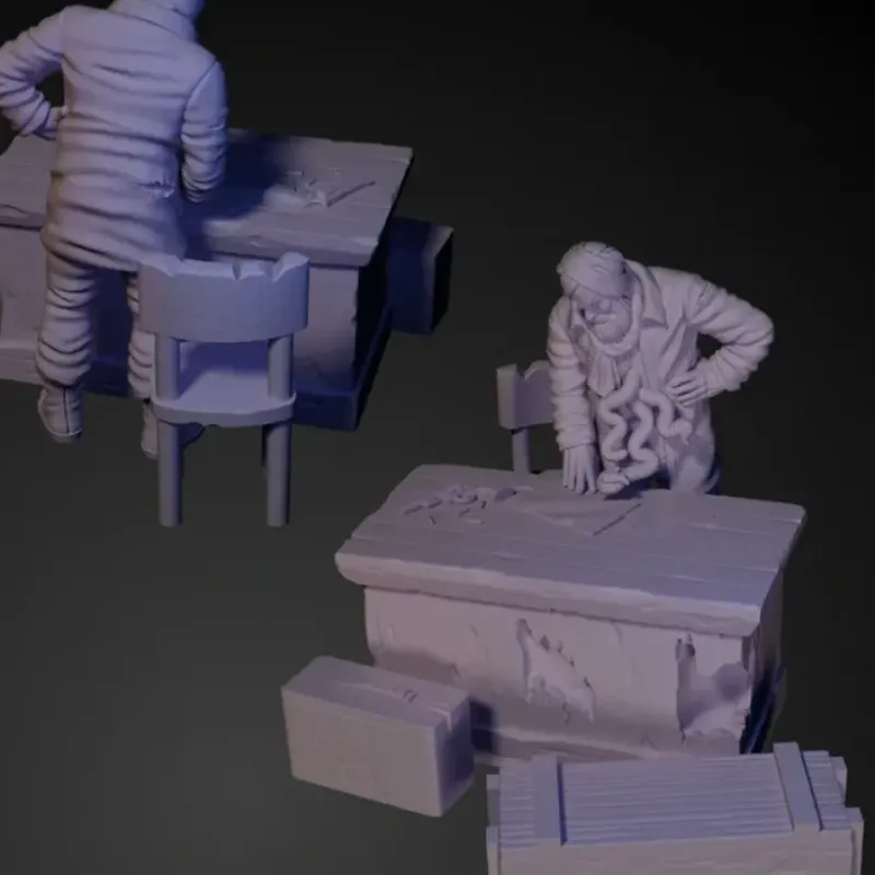 Miniature<Warlord - Miniature Marvels: Airplane Models & Painted Dice