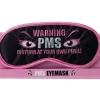 Egpull<WARNING PMS Sleeping Mask - Funny Female Sleep Eye Blindfold Soft EyeMask Gift - Miniature Marvels: Airplane Models & Painted Dice