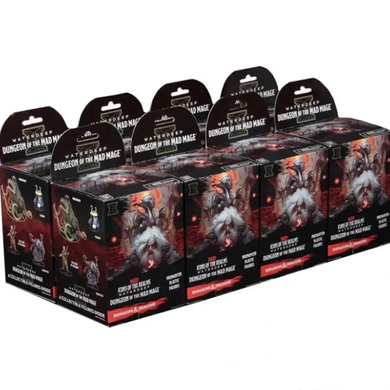 Miniature<Waterdeep - Dungeon of the Mad Mage Brick (Set 11): D&D Icons of the Realms WZK 73527 - Miniature Marvels: Airplane Models & Painted Dice