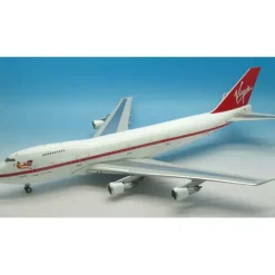 Airplane Model<WB Models WB742IN 1:200 Virgin Atlantic Airways Boeing 747-200 G-VGIN - Miniature Marvels: Airplane Models & Painted Dice