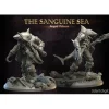 Miniature<Wereshark Male Walking - Miniature Marvels: Airplane Models & Painted Dice