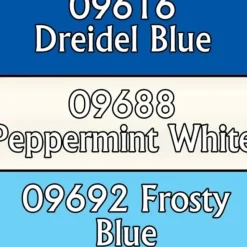 Paint<Winter Snow: MSP Triads RPR 09807 - Miniature Marvels: Airplane Models & Painted Dice